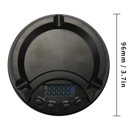 

Mini New Ashtray Тип Портативная цифровая шкала 300 г / 0,01 г