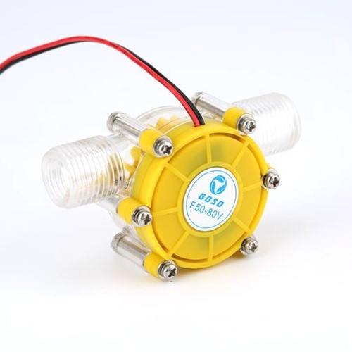 Mini Stabile Wasserpumpe Aufladegenerator Turbine Hydroelektrischer Mikro-Hydro-Hahn DIY