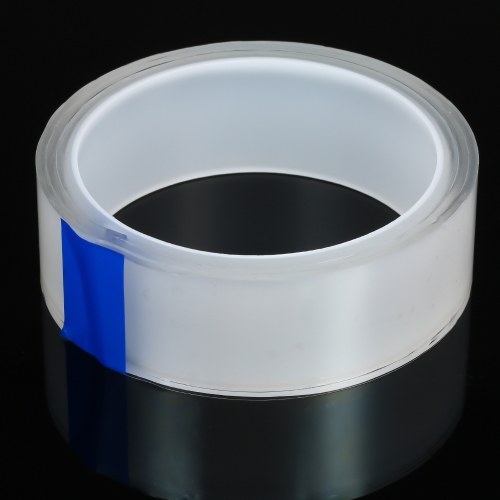 Double-sided Tape Adhesive Tape Washable Adhesive Tape Nano Tape Reusable Adhesive Silicone Tape Traceless Double-sided Adhesive Tape Reusable Traceless Tape Stick to Glass Metal Kitchen Cabinets or Tile