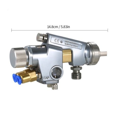 WA-200-122P (V) 1.2mm Pistola a spruzzo automatica per vernice Strumento di spruzzatura industriale Alimentazione a pressione Pistola a spruzzo automatica Spruzzatore per pittura ad olio