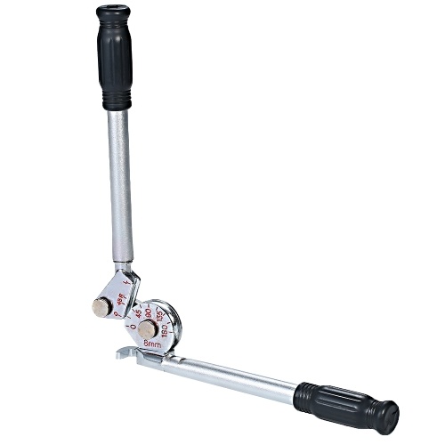 

180 Degree Heavy Duty Tubing Bender 8mm Pipe Tube Bender 5/16" Copper Tube Air Conditioning Tube Bending Tool Manual Elbow Tool