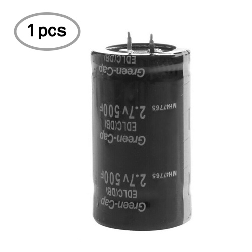 1pcs 2.7V 500F Capacitors Car Capacitor Farad Capacitor Super Farad Capacitor 35*60mm