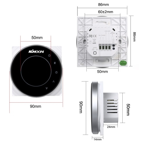 

KKmoon Digital Water/Gas Boiler Heating Thermostat