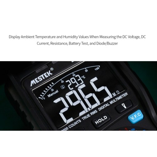 

MESTEK 10000 Counts True RMS Multifunctional Digital Multimeter