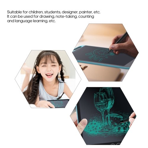

12 Inch LCD Writing Tablet Writing Board Drawing Pad Board Small Blackboard Paperless with Pen for Kids Gifts