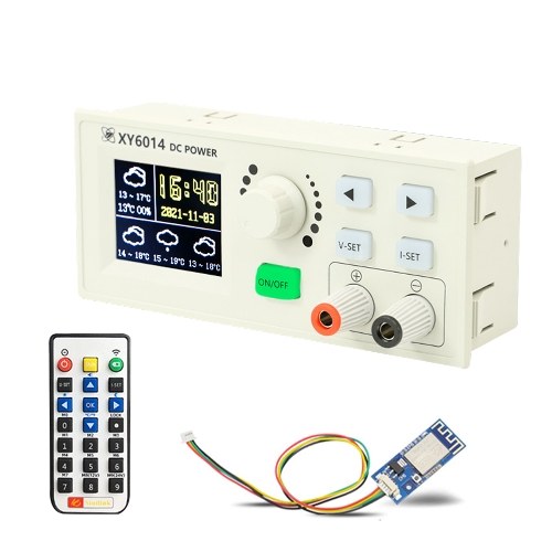 

Numerical Control Adjustable Direct-Current Voltage Step Down PowerSupply Module Large Power 900W Constant Voltage and Constant Current Buck Converter Voltmeter with Wi-Fi