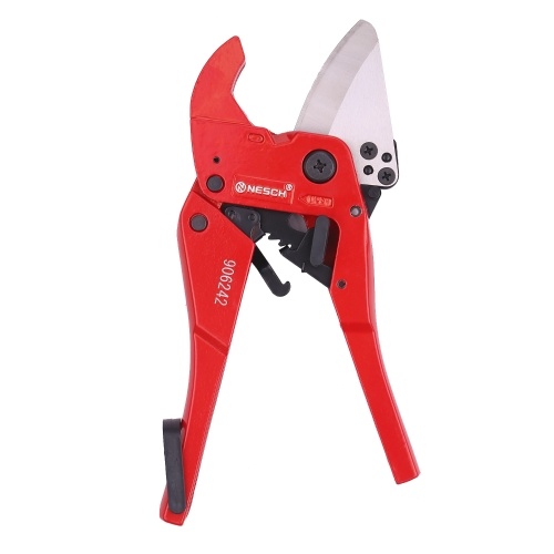 Heavy-duty Ratchet Pipe Cutter Handheld Hose Tube Cutting Tool for Outer Diameter Under 42mm / 1.7