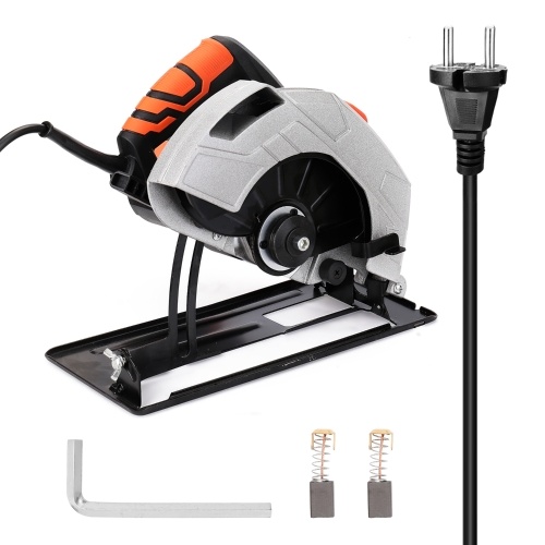 7 Inch Electric Circular Saw Household Aluminum Body Portable Woodworking Electric Saw Table Saw Electric Saw Machine Flip Power Disk Saws