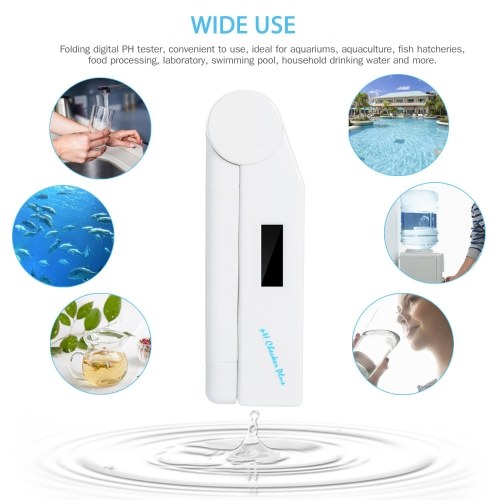 

Pocket Folding PH Meter Digital PH Tester Detection