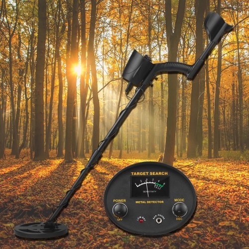 Metal Detector Included Shovel Dual Mode High-Accuracy Metal Finder with Waterproof Search Coil Adjustable Stem