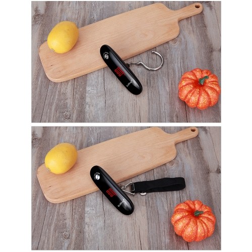 

Portable Electronic Luggage Scale Multifunctional Digital Scales LCD Display Travel Handheld Weighing Tool Mini Hanging Scale