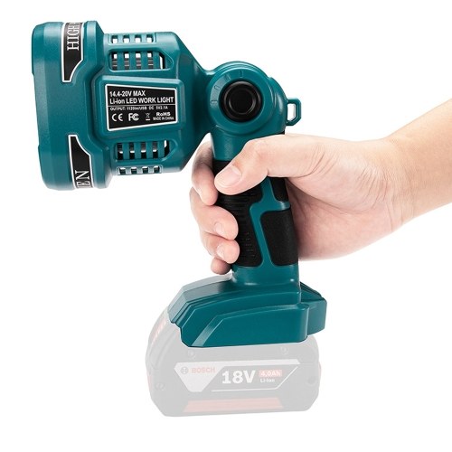 

Compatible with BOSCH Light Li-on LED Work Light 12W Hand Type Light 14.4-18V Electric Tools (No Battery, No Charger)