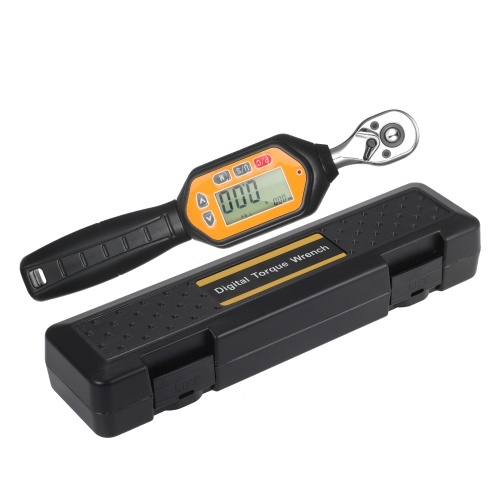 

Preset Torque Wrench 10Nm Adjustable Torque 1.6-inch LCD Digital Display Mini Heavy Duty Wrench for Bicycle Vehicle Maintenance