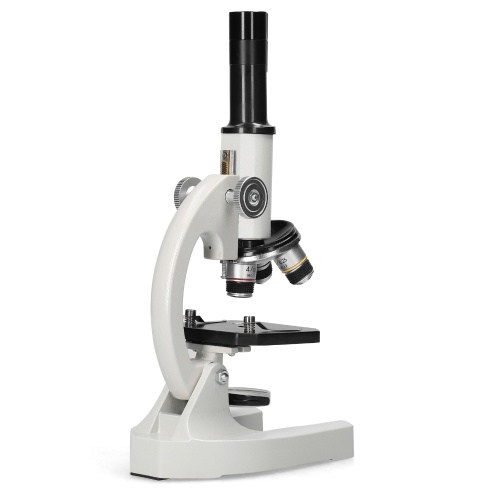 

64X-2400X Monocular Optical Microscope Elementary School Children Science Experimental Biology Teaching Microscope Children Birthday Gifts