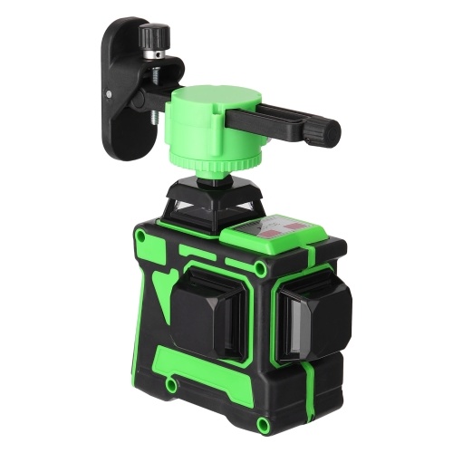 

Multifunctional 3D 12 Lines Self-leveling Laser Level with 1.5M 3 Heights Adjustable Alloy Extension Bar Tripod Stand and Carrying Bag