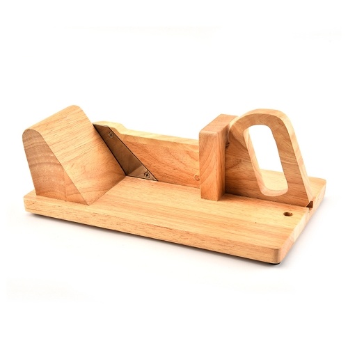 

Sausage-Slicer Sausage Wooden Cut Oak Food Cutter Manual Push-pull Ham Cut