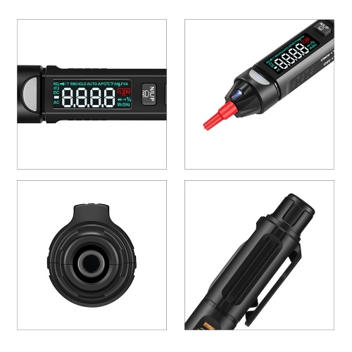 3 In 1 Intelligent Multimeter (Multimeter+Voltage Test Pen +Phase-sequence Meter) Multimeter AC/Direct Current Voltage Measurement Multifunction Utility Tool 
