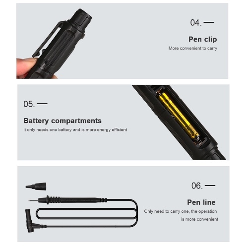 3 In 1 Intelligent Multimeter (Multimeter+Voltage Test Pen +Phase-sequence Meter) Multimeter AC/Direct Current Voltage Measurement Multifunction Utility Tool 