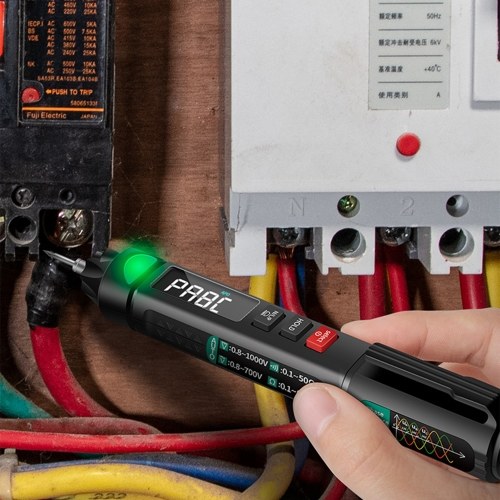 ANENG A3008 Pen Multimeter 6000 Counts Digital Multimeter Meter Tester with LCD Display Backlight Flashlight NCV Auto-off Multiple Accessories for Voltage Current Resistance Capacitance Diode Continuity Test (Color Screen & Phase Sequence Measurement) 