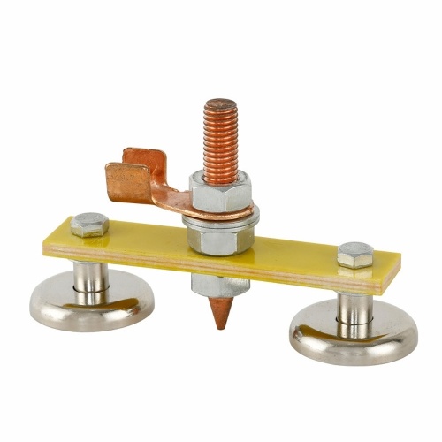 Strong Magnetic Welding Ground Clamp Connector Iron Artifact Locator Electromagnetic Holder Tool