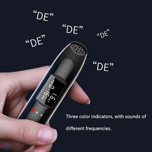 

High Accurancy Breathalyzer Portable Digital LED Display Alcohol Tester Breath Analyzer Professional USB Rechargeable Alcohol Detection Device