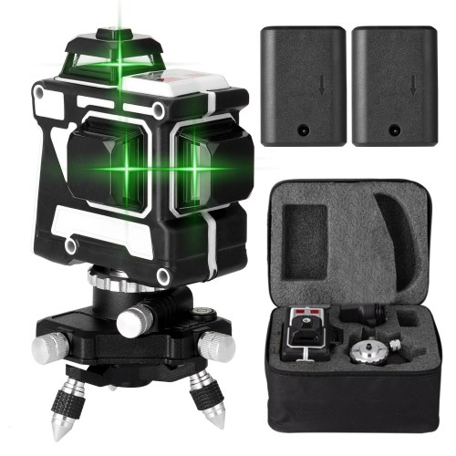 Multifunktionales 3D 12 Linien Laser Level Tool Vertikale horizontale Linien mit Selbstnivellierungsfunktion