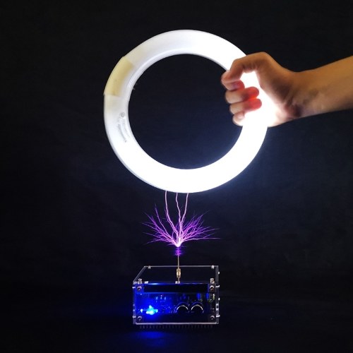 

Multifunctional Electronics Audio Tesla Coil Module Plasma Speaker Sound Solid Science Experimental Toy with BT