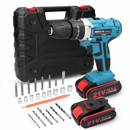 Household 3in1 Multifuctional Electric Drill Mini Screwdriver Rotation Ways 25 Gears of Torques Adjustable