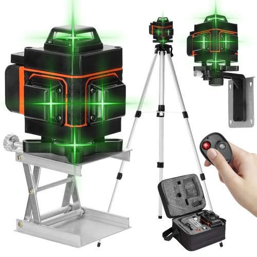 

Multifunctional 16 Lines Level Tool Vertical Horizontal Line with Self-leveling Function