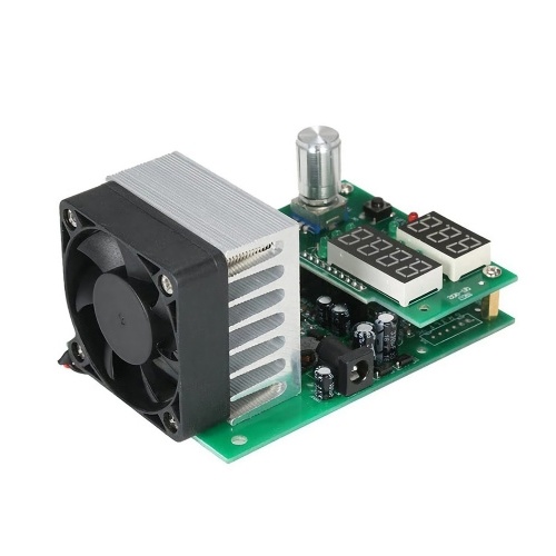 

60W Multifunctional Constant Current Electronic Load Aging Module 9.99A 30V Battery Capacity Tester PCB Board