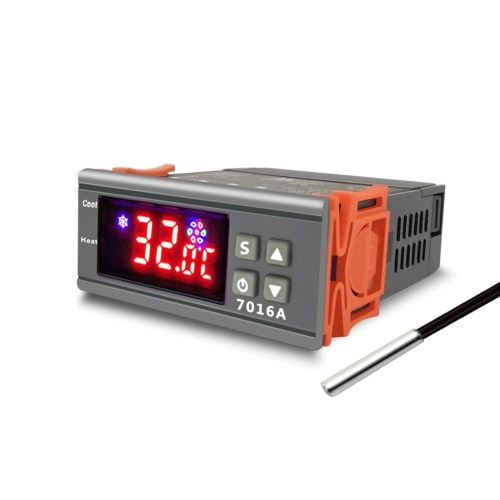 ZFX-7016A 30A Digitaler Temperaturregler Intelligenter Temperaturregler mit hoher Genauigkeit für Gefrierkühlschrankschlüpfen