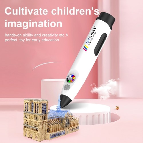 

Portable 3D Pen 3D Printing Pen Kids Birthday Gift Children 3D Drawing Pen Educational Toys