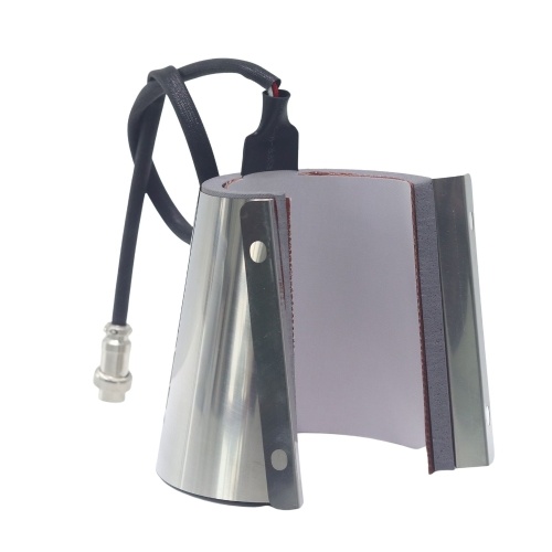 

Mug Wrap Clamp Silicone and Iron Sublimation Mug Cup Clamp Mug DIY Tapered Heater Mug Heat Press Sublimation Machine Accessories