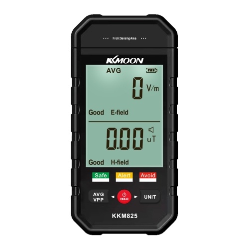 KKmoon kkm825 Handheld Electromagnetic Radiation Tester Multi-function Electromagnetic Radiation Detector with Large LCD Screen 