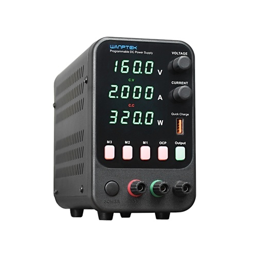 

WANPTEK Bench Источник питания постоянного тока Переменный 160 В 2A Цифровой дисплей Регулируемый импульсный регулируемый источник питания CV CC