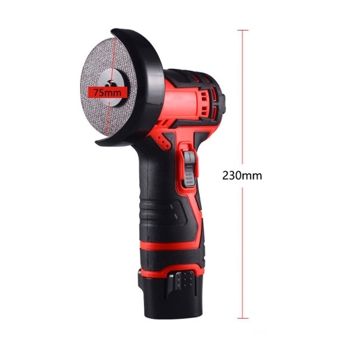 

Mini Angle Grinder 19500rpm Electric Grinding Tool Multifunctional Cutter for Cutting Polishing Ceramic Tile Wood Stone Steel Brush Motor
