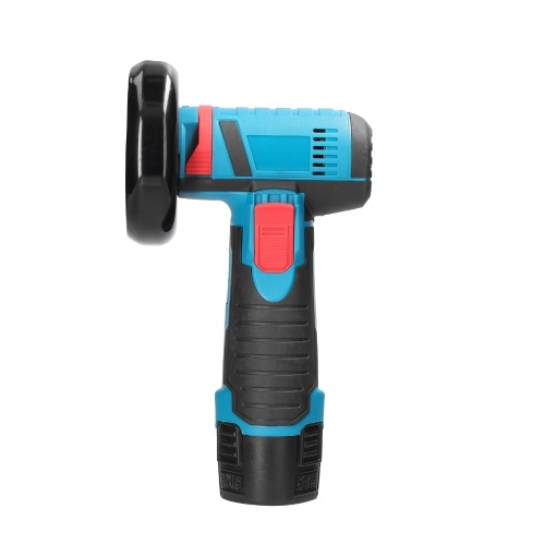 

12 V Angle Grinder Portable Electric Grinder Machine with 2 Cutting Disc (2PCS Batteries)