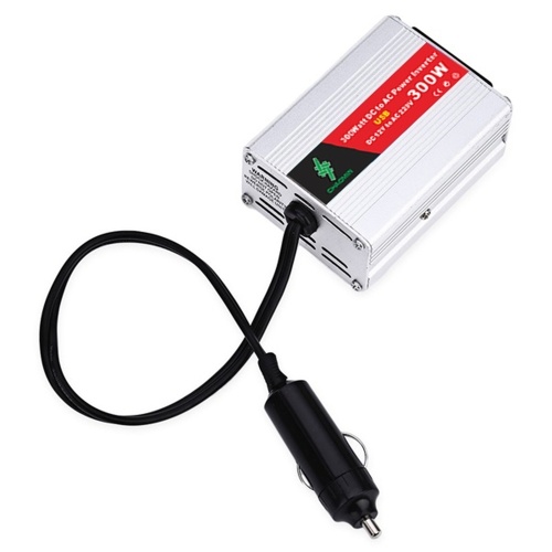 Portable Inverter Car Power Inverters DC12Volt To AC220Volt Transformer 300W Car Power Converter USB Adapter Auto Inverters 