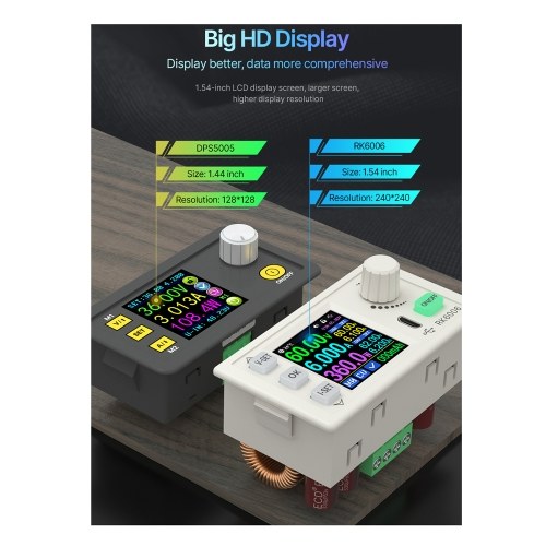 RK6006-BT CNC Direct Current Regulated Power Supplies Constant-voltage Constant-current Maintenance Experimental Power Supplying Device 