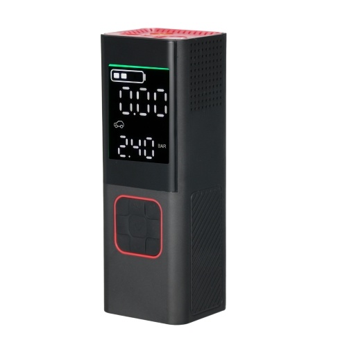 Portable Tire Inflator 160PSI Cordless Air Pump with LCD Screen for Car Tires Motorcycle Bike Bicycles with 2600mAh Rechargeable Battery 