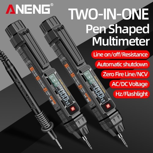 ANENG A3005A/B Digital Intelligent Professional Multimeter Sensor Pen Phase Sequence Tester AC Voltage Meter Non-Contact Voltmeter Electric Tool 