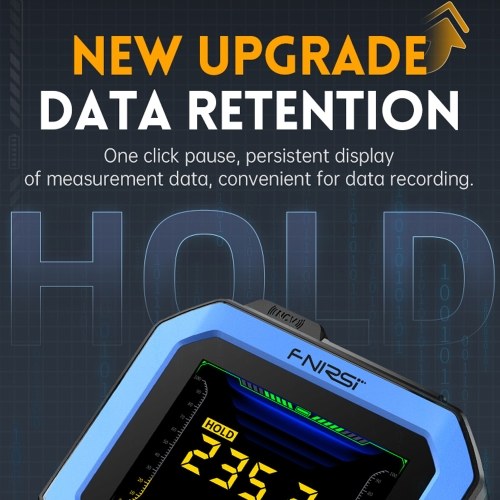 10000 Counts Digital Multimeter 2.4-inch TFT Display Handheld Multimeter Professional True RMS Voltage Resistance Frequency Tester Temperature Measurement Meter with Automatic Shutdown Function 