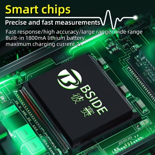 Digital 2.8-inch TFT Display Oscilloscope Handheld Oscope Meter 10Mhz Bandwidth 48MSa/S Sampling Rate Data with Data Storage Function for DIY and Electronic Test 