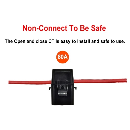 Tuya WiFi Energy Switch Multifunction Power Voltage Current Meter Mobilephone APP Real-time Power Statistics with Power Setting Function 2CT 