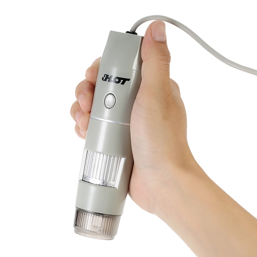 

USB-портативный микроскоп OTG-функция 8LED Цифровая зум-лупа с держателем True 5.0MP-видео камера 1X-500X Увеличение 0-4cm Фокус