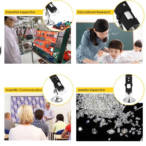 

Portable Wireless LED Digital 1000X Magnification Microscope