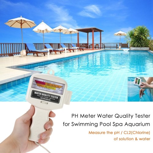 

PH Meter Тестер качества воды pH / CL-индикатор CL2 Тестер хлора