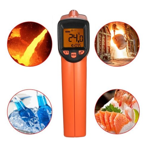 

GM500 Handheld Non-contact IR Infrared Thermometer Digital Temperature Tester