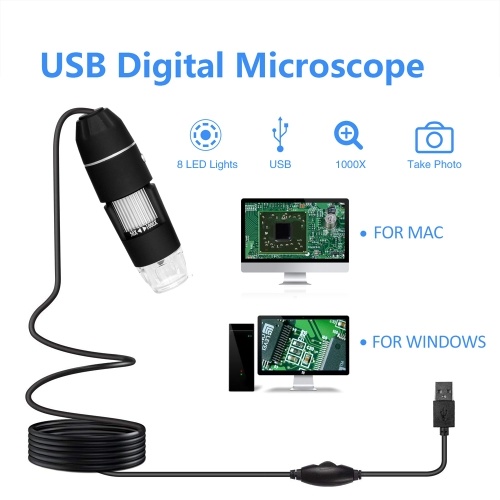 

inskam Многофункциональный портативный цифровой микроскоп ypc-x1 (1000X)