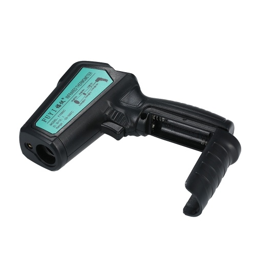 

FUYI FY580C Non-contact IR Infrared Thermometer Digital Handheld Temperature Tester 12:1 Pyrometer Color LCD Display with Backlight Centigrade Fahrenheit -50～580℃(-58～1076℉)